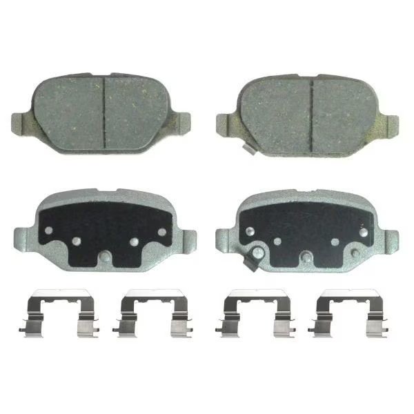 Ceramic Disc Pad Set, Zd1569, Wagner Brakes, Mfr#: ZD1569