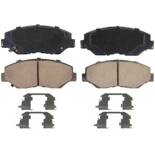 Ceramic Disc Pad Set, Zd943, Wagner Brakes, Mfr#: ZD943