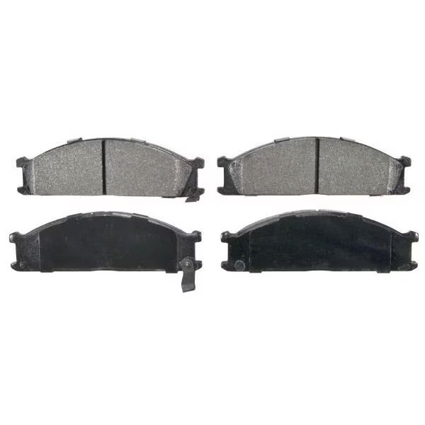 Semi-Met Disc Pad Set, Zx333, Wagner Brakes, Mfr#: ZX333