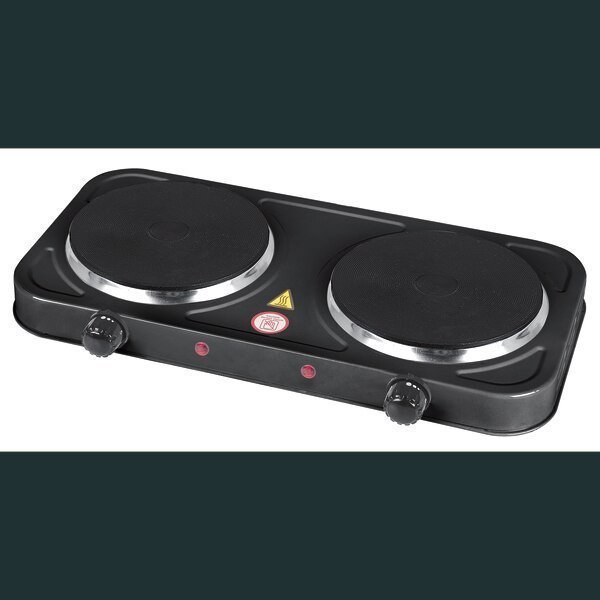 Electric Coiless Double Burner - Black, Emerald, Mfr#: SM-STV-2686