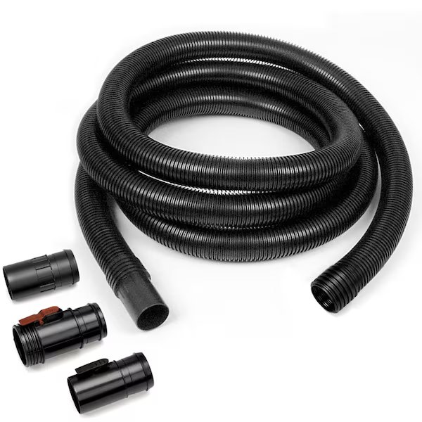 Extra Long 2-1/2-Inch x 20-Feet Locking Vac Hose for Wet/Dry Vacs, Workshop Wet/Dry Vacs, Mfr#: WS25022A