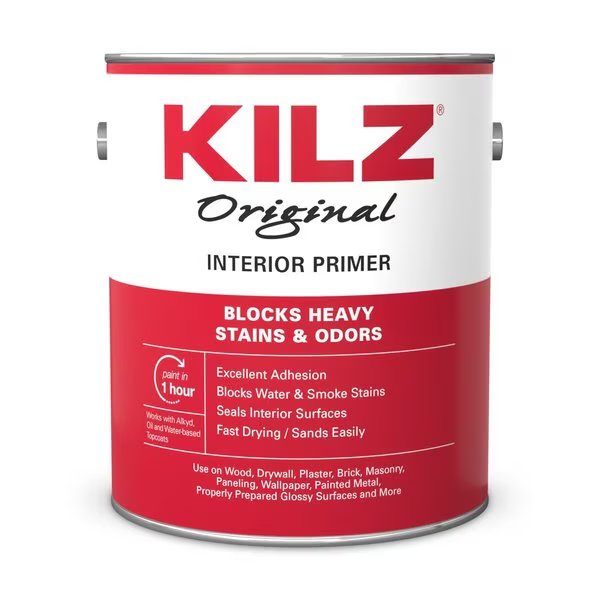 Original White Flat Oil-Based Primer 1 gal, Kilz Premium, Mfr#: 10001