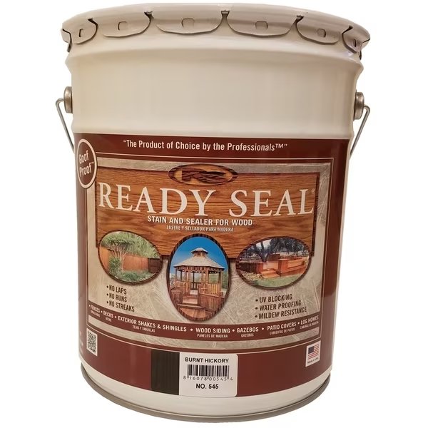 SEALER  BRNT HCKRY 5GAL, Ready Seal, Mfr#: 545