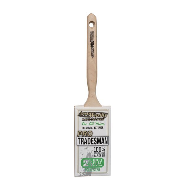Flat Sash Brush 2-1/2 In, Arroworthy, Mfr#: 6015-2 1/2