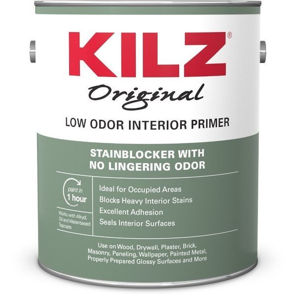 Original White Flat Oil-Based Primer and Sealer 1 gal, Kilz Premium, Mfr#: 10041