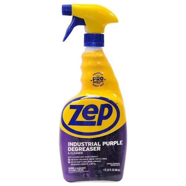 Industrial Purple Unscented Scent Cleaner and Degreaser 32 oz Liquid, Zep, Mfr#: R42310