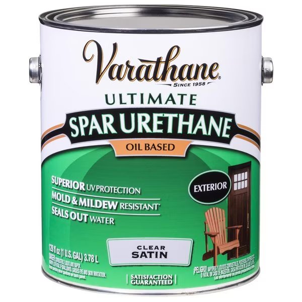 Premium Satin Clear Oil-Based Spar Urethane 1 gal, Varathane, Mfr#: 9332