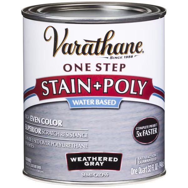 STAIN GRY SEMI-GLOSS 1QT, Varathane, Mfr#: 333649