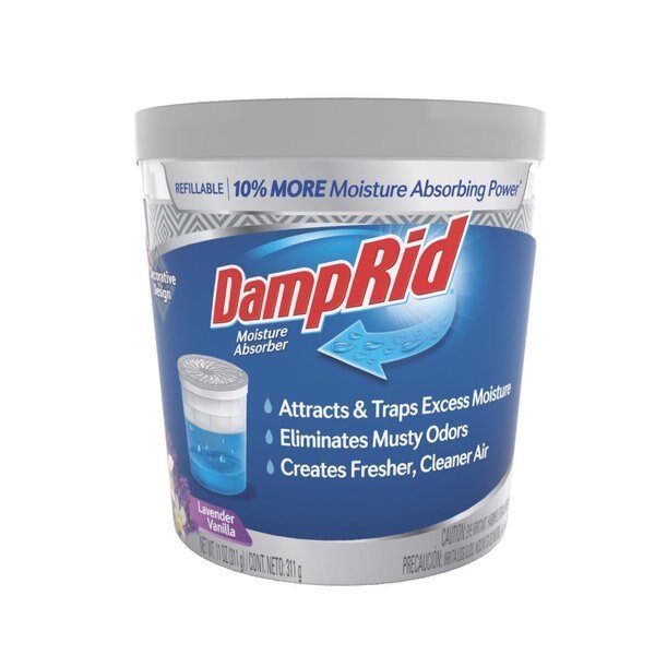 Moisture Absorber Lavender Vanilla Scent 11 oz, Damprid, Mfr#: FG01LVSB