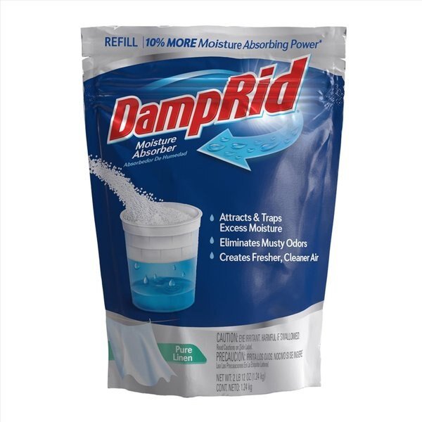 Moisture Absorber Refill Pure Linen Scent 44 oz, Damprid, Mfr#: FG30PLSB