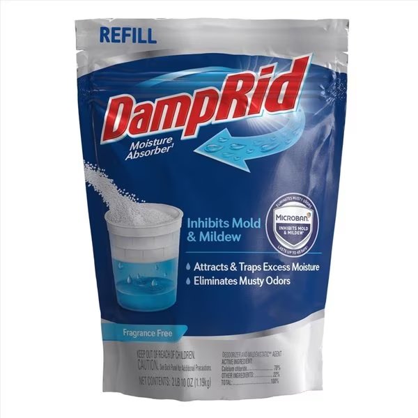 Moisture Absorber Refill No Scent 42 oz, Damprid, Mfr#: FG30FFESB
