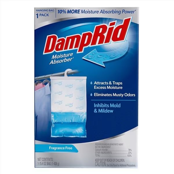 Hanging Moisture Absorber No Scent 15.4 oz, Damprid, Mfr#: FG80FFESB