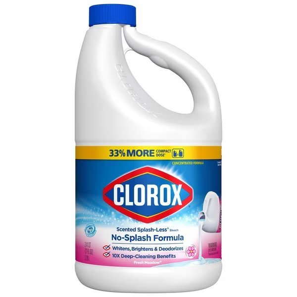 Splash-Less Fresh Meadow Scent Bleach 77 oz, Clorox, Mfr#: 32387