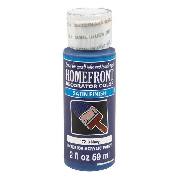 Homefront Satin Navy Hobby Paint 2 oz, Plaid, Mfr#: 17213N