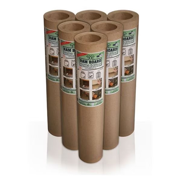 Home Edition Builder's Floor Paper 36 in. W X 50 ft. L Paper Beige 1 pc, Ram Board, Mfr#: RBHE 36-50