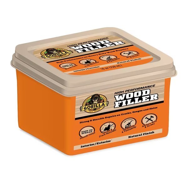 Natural Wood Filler 16 oz, Gorilla Glue, Mfr#: 107103