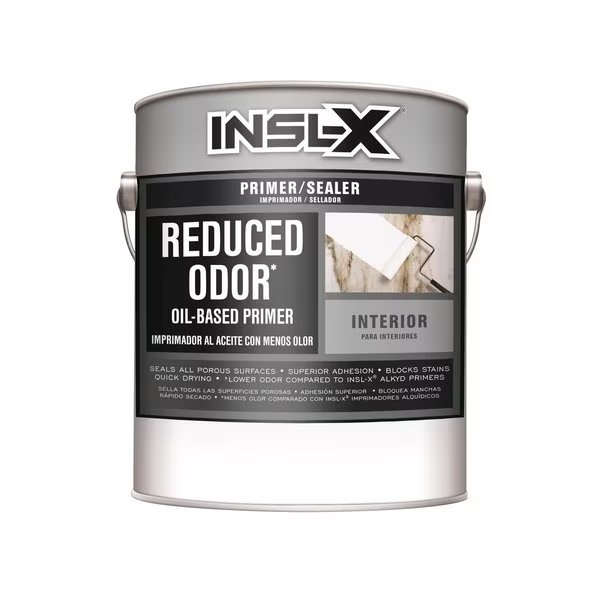 Insl-X Reduced Odor White Flat Oil-Based Alkyd Primer 1 gal, Insl-X By Benjamin Moore, Mfr#: RO3000099-01