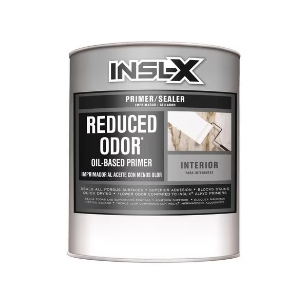 Insl-X Reduced Odor White Flat Oil-Based Alkyd Primer 1 qt, Insl-X By Benjamin Moore, Mfr#: RO3000099-04
