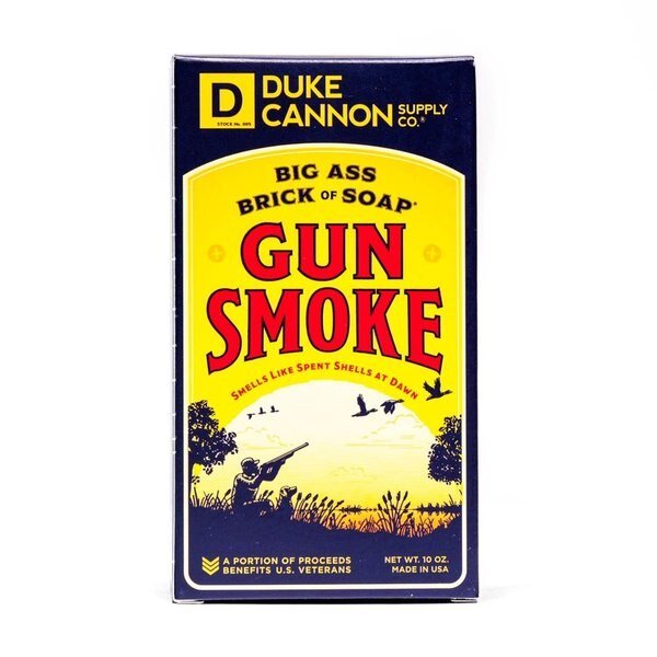 Gray Herbal Soap 10 oz, Duke Cannon, Mfr#: 03GUNSMOKE1