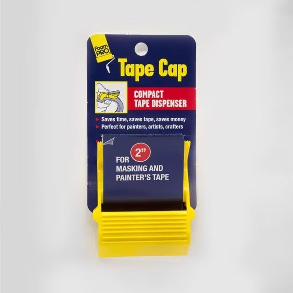 2 in. W X 3 in. L Tape Cutter Yellow, Foampro, Mfr#: 148