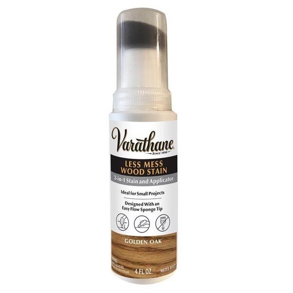 Varathane Less Mess Golden Oak Water-Based Linseed Oil Emulsion Wood Stain 4 oz, Krud Kutter, Mfr#: 368035