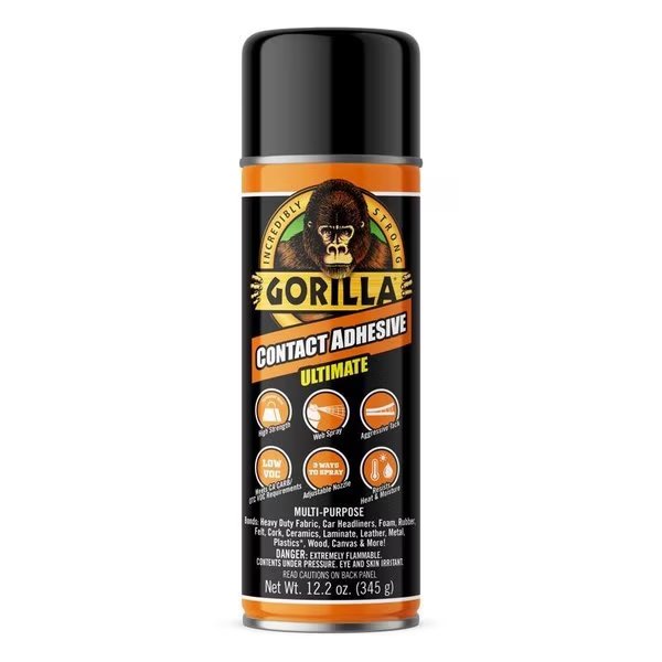 Ultimate High Strength Contact Adhesive 122 oz, Gorilla Glue, Mfr#: 109852