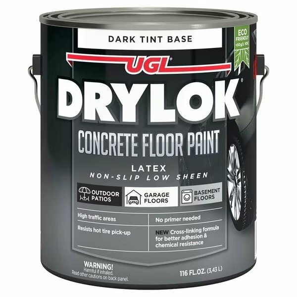 CNCRT FLOOR PNT DK TINT 1G, Drylok, Mfr#: 43813