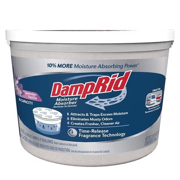 Moisture Absorber Lavender Vanilla Scent 2 lb 1 pk, Damprid, Mfr#: FG50LVSB