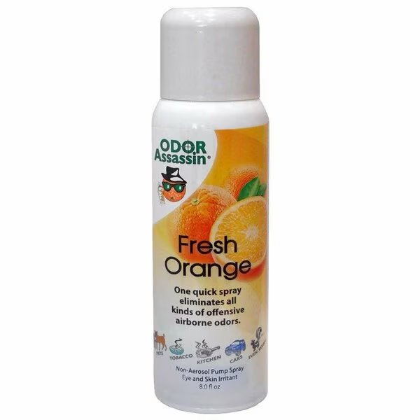 ODOR ELIMINATOR LIQUID ORANGE 8OZ, Odor Assassin, Mfr#: 17061