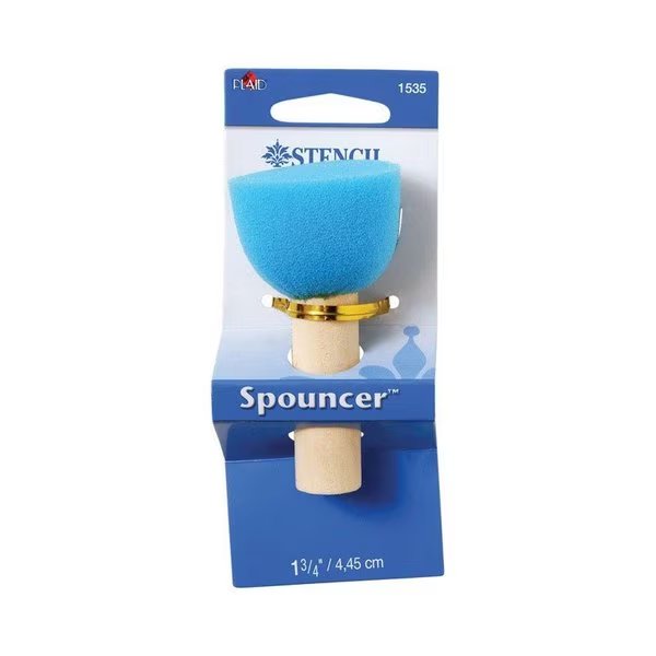 FolkArt 1-3/4 in. W Blue Foam Applicators, Plaid, Mfr#: 1535