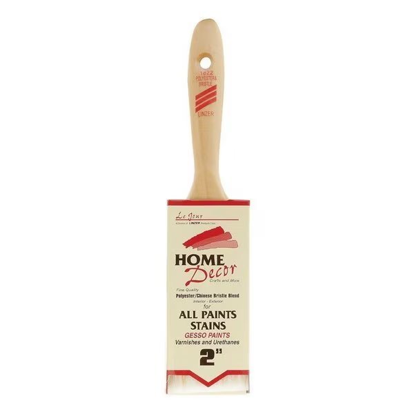 Home Decor 2 in. Flat Paint Brush, Linzer, Mfr#: 1822-2