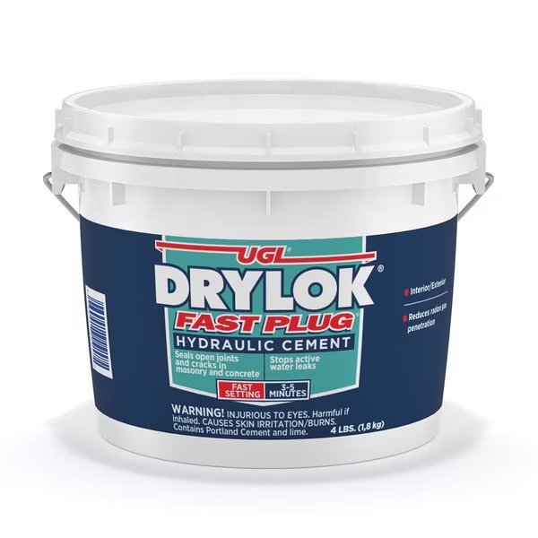 Fast Plug Hydraulic Cement 4 lb, Drylok, Mfr#: 00917