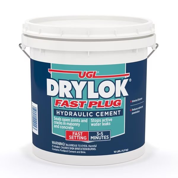 Fast Plug Hydraulic & Anchoring Cement 10 lb, Drylok, Mfr#: 00924