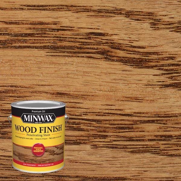 Wood Finish Semi-Transparent English Chestnut Oil-Based Penetrating Stain 1 gal, Minwax, Mfr#: 710440000