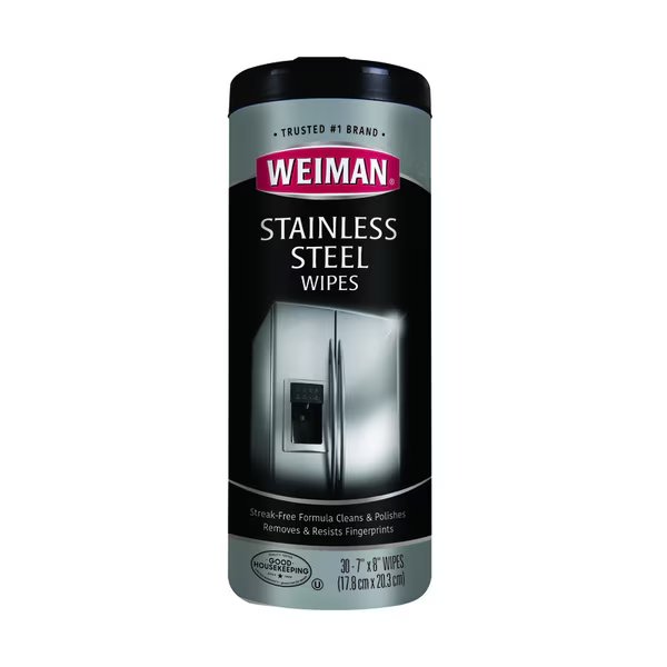 Stnls Stl Wipes 30Ct, Weiman, Mfr#: 92