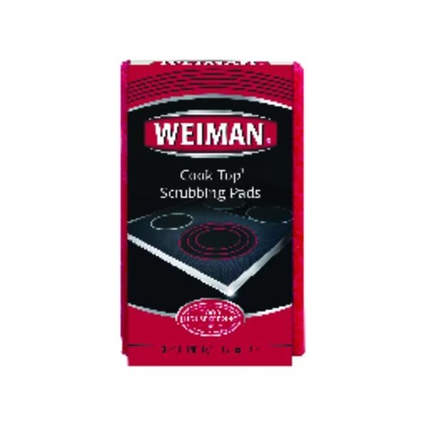 No Scent Cooktop Scrubbing Pads 3 ct  Sponge, Weiman, Mfr#: 45