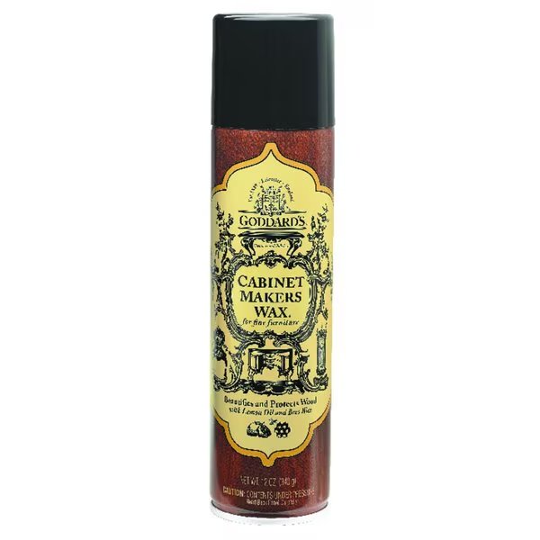 Cabinet Makers Wax Lemon Scent Fine Furniture Cleaner and Polish 12 oz Spray, Goddards, Mfr#: 704236