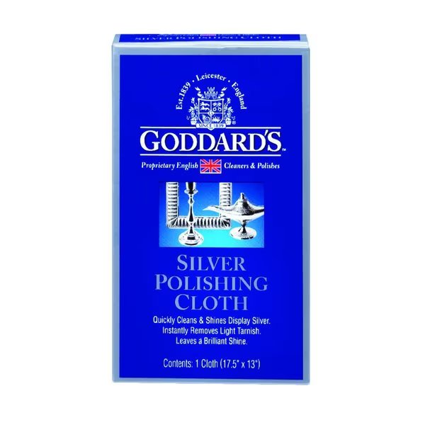 Mild Scent Silver Polish 1 wipes Cloth, Goddards, Mfr#: 707684