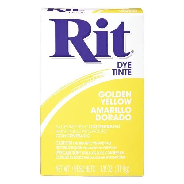 Golden Yellow For Fabric Dye, Rit, Mfr#: 83421