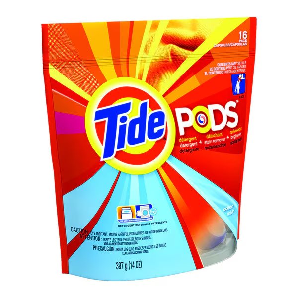 TIDE PODS CLEAN BRZ 16CT, Tide, Mfr#: 85996