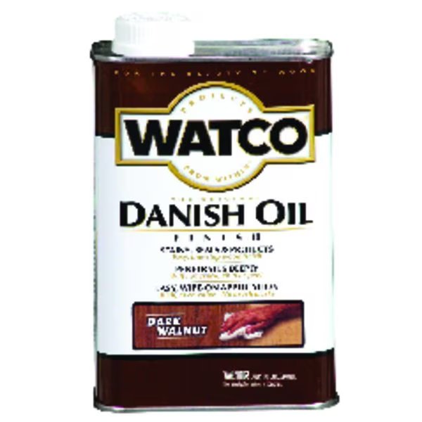 Transparent Dark Walnut Oil-Based Danish Oil 1 pt, Watco, Mfr#: 242221