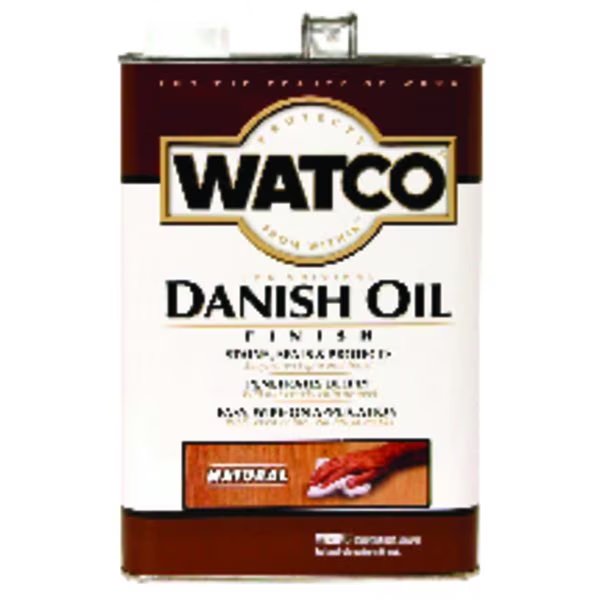Transparent Natural Oil-Based Danish Oil 1 gal, Watco, Mfr#: 242217