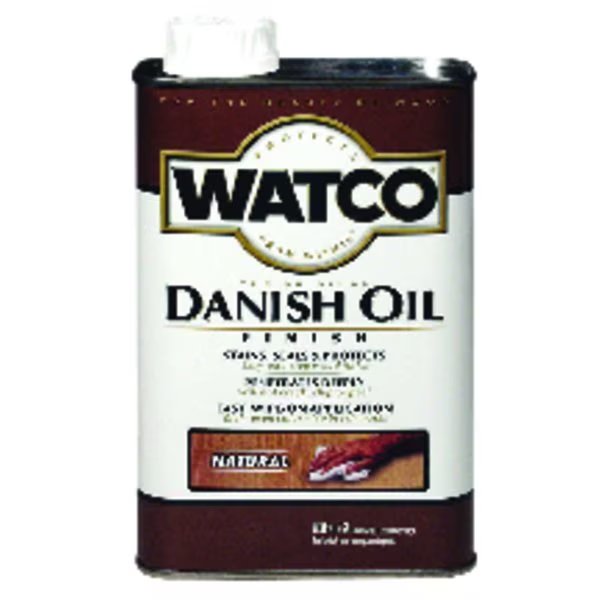 Transparent Natural Oil-Based Danish Oil 1 pt, Watco, Mfr#: 242219