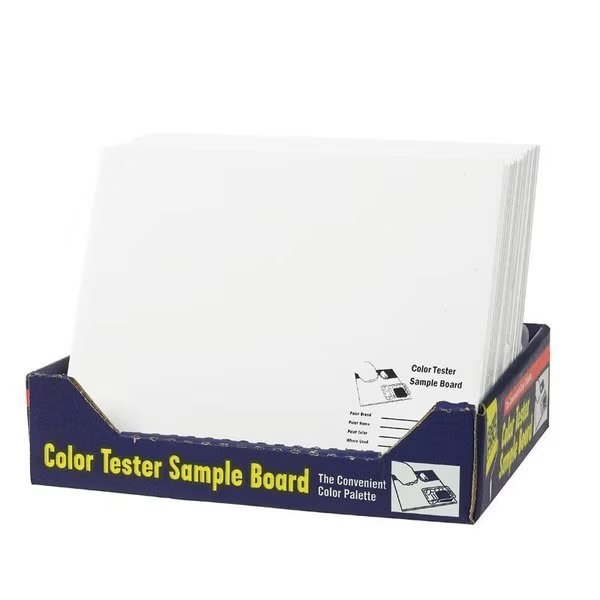 Foam Pro 10 in. W X 12 in. L White Foam Core Color Test Sample Board, Foampro, Mfr#: 120