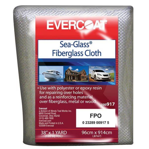 FIBERGLASS CLOTH 38""X1YD, Evercoat, Mfr#: 100917