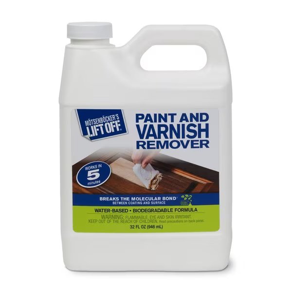 Lift Off Paint and Varnish Stripper 32 oz, Motsenbockers Lift Off, Mfr#: 411-32