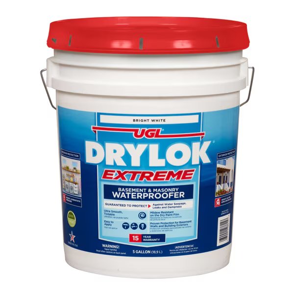 Drylok Extrm Wht 5Gal, Drylok, Mfr#: 28615
