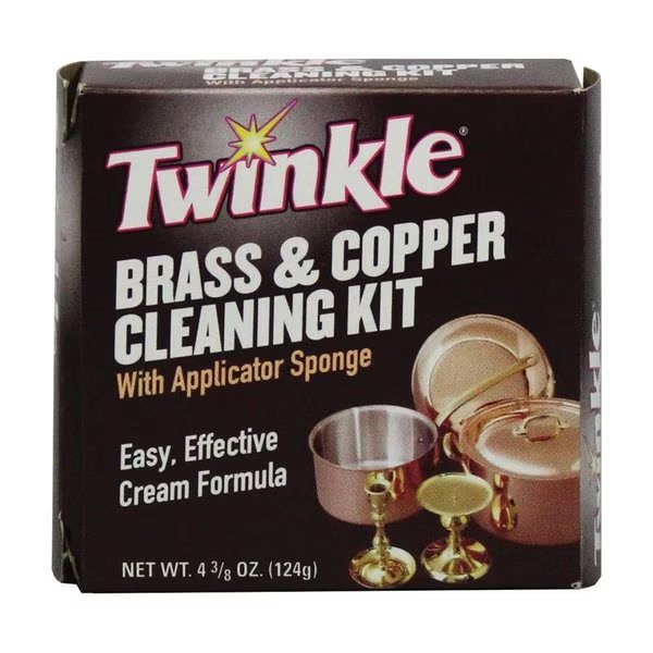 No Scent Brass and Copper Cleaner 4.4 oz Cream, Twinkle, Mfr#: 525105