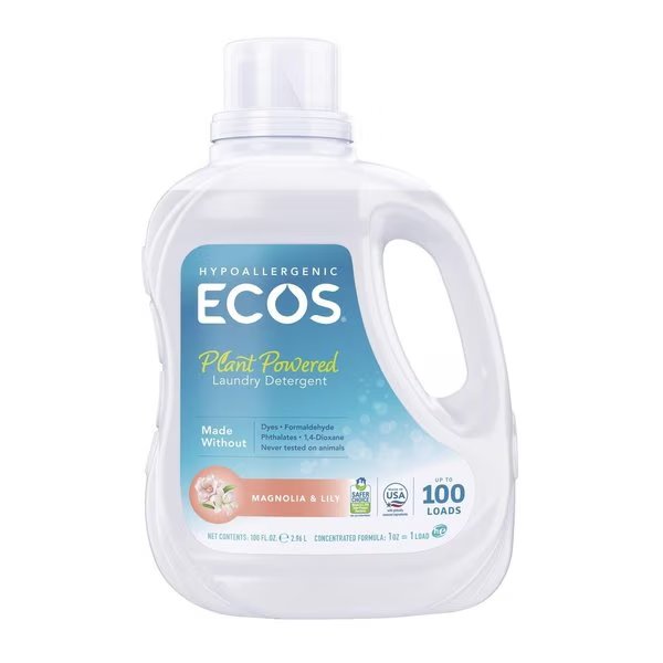 Magnolia Scent Laundry Detergent Liquid 100 oz, Ecos, Mfr#: 9888/04