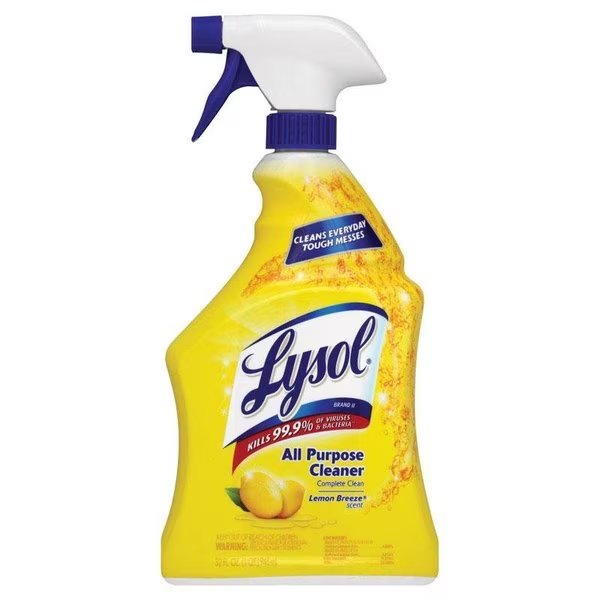 Lemon Scent All Purpose Cleaner Liquid 32 oz, Lysol, Mfr#: 1920075352
